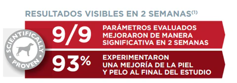 Virbac HPM Dog D1: Dermatology Support 3 kg (piel y pelo)