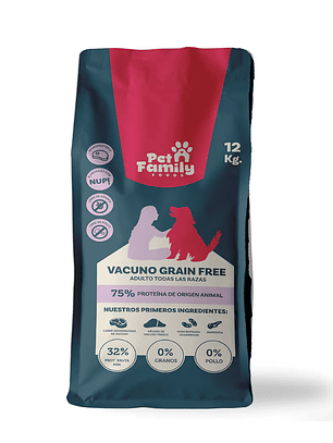 Pet Family Vacuno Grain Free