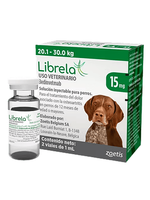 Librela 15 mg - Administración en ValVet