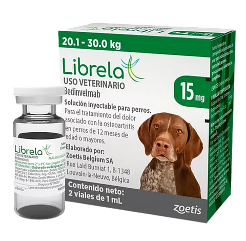 Librela 15 mg (Administración en Clínica o Caja Cerrada)