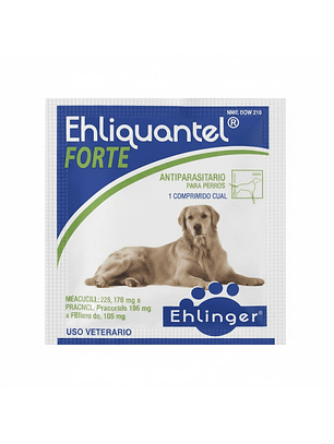 Ehliquantel Forte (1 comprimido)