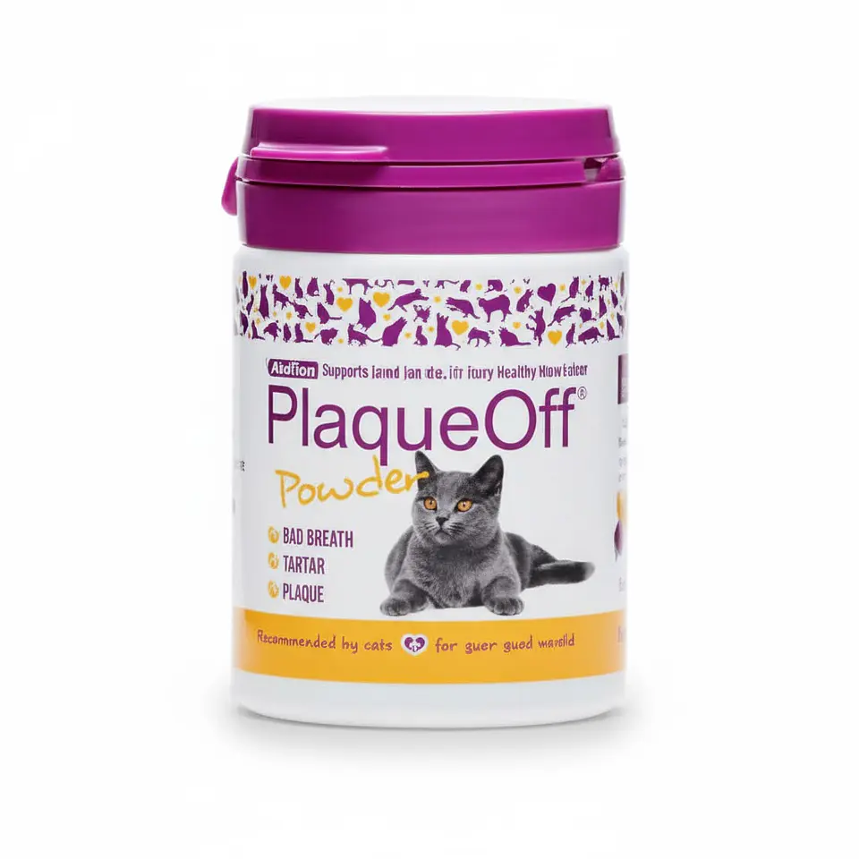 PlaqueOff Polvo Gatos 1