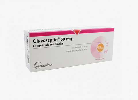 Clavaseptin 50 mg - Comprimidos Saborizados