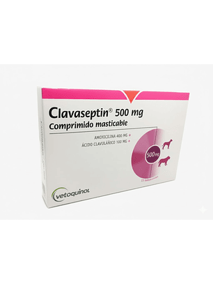 Clavaseptin 500 mg - Comprimidos saborizados