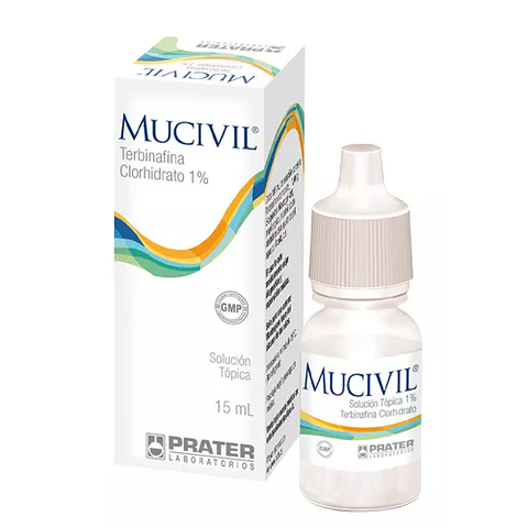 Mucivil 1% - Solución Tópica 15ml