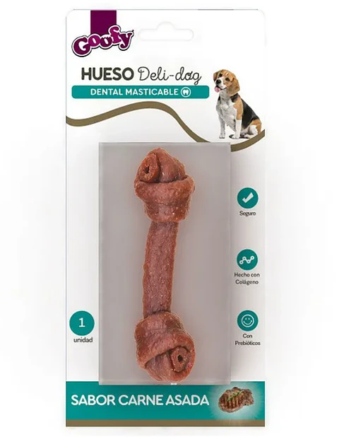 Hueso Deli-Dog Snack Dental Masticable