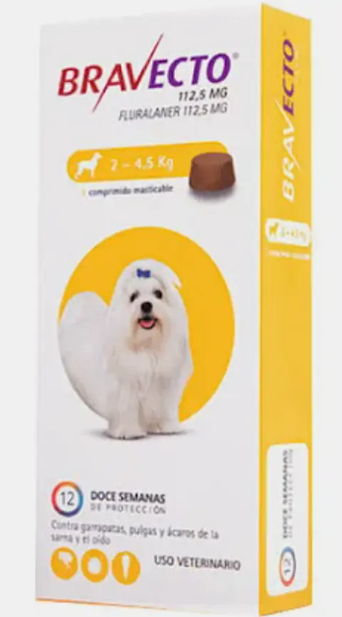 Bravecto 2-4,5 kg - Comprimido