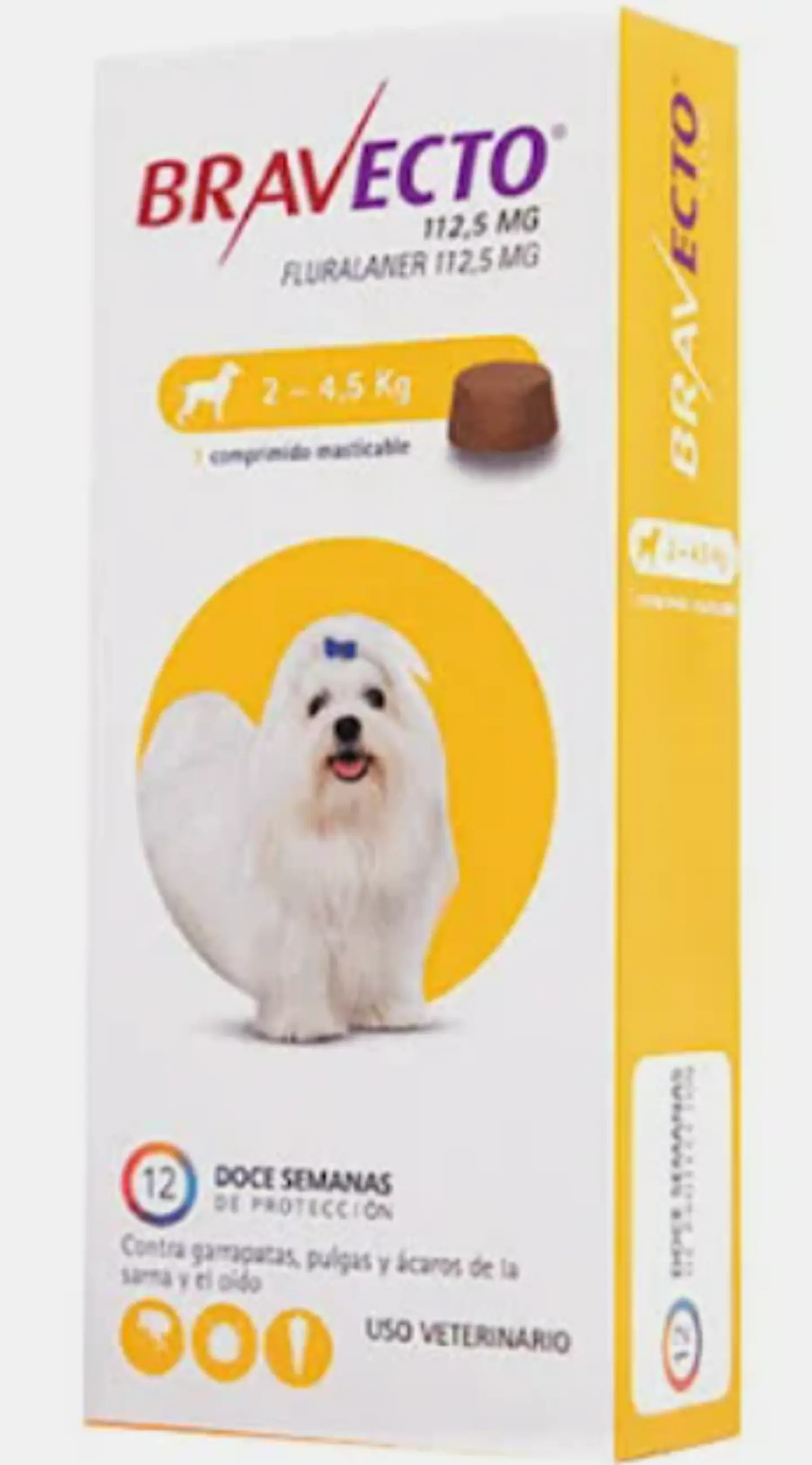 Bravecto 2-4,5 kg - Comprimido 1