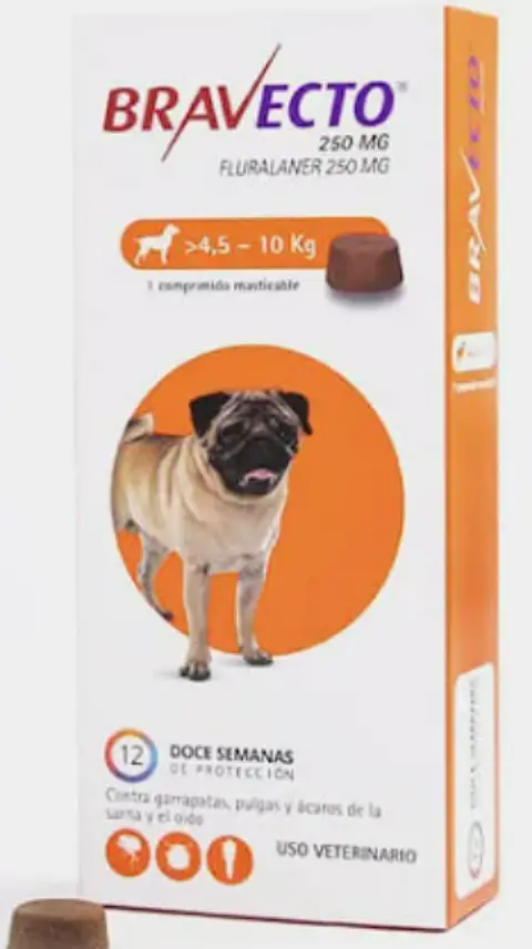 Bravecto 4,5-10 kg - Comprimido