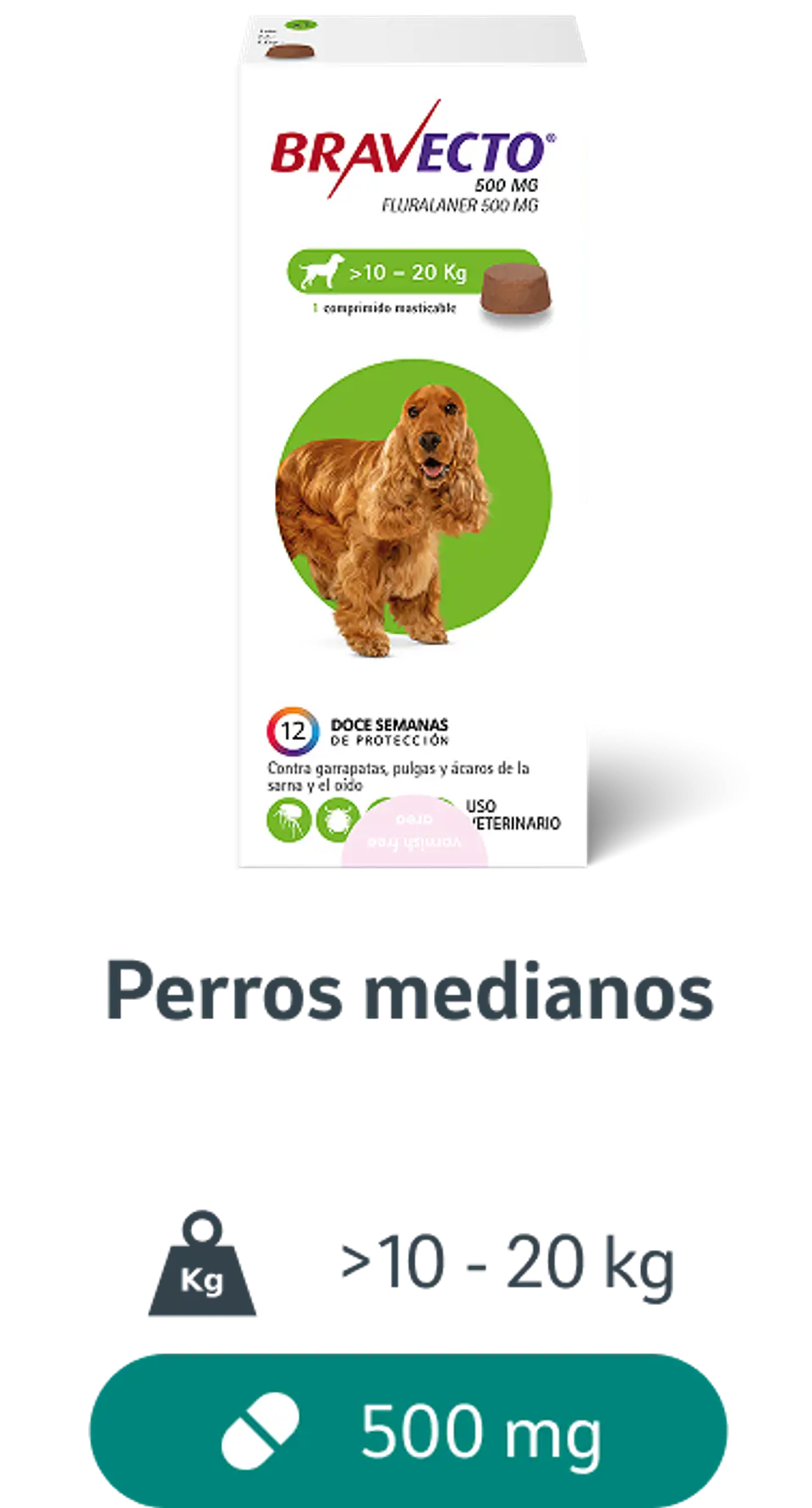 Bravecto 10-20 kg - Comprimido 2