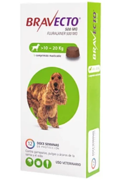 Bravecto 10-20 kg - Comprimido