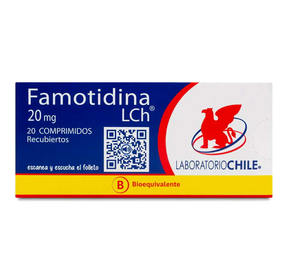 Famotidina 20 mg - Comprimidos 1