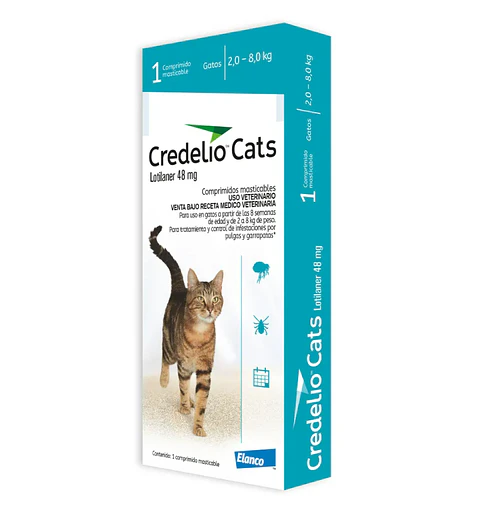 Credelio Cats 2-8 kg - Comprimidos