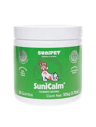 SuniCalm calmante natural - 70 gomitas