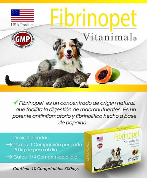 Fibrinopet 30 - Comprimidos
