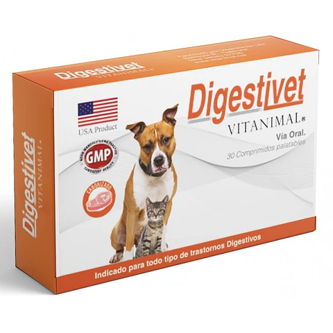 Digestivet 30 - Comprimidos