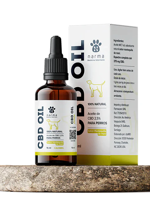Aceite Calmante CBD Oil para perros