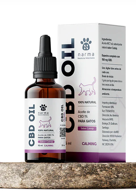 Aceite calmante CBD Oil para gatos