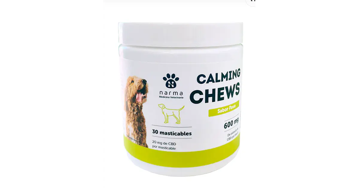 Calming Chews CBD para Perros - 30 Masticables