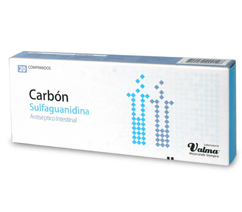 Carbón Sulfaguanidina - Comprimidos
