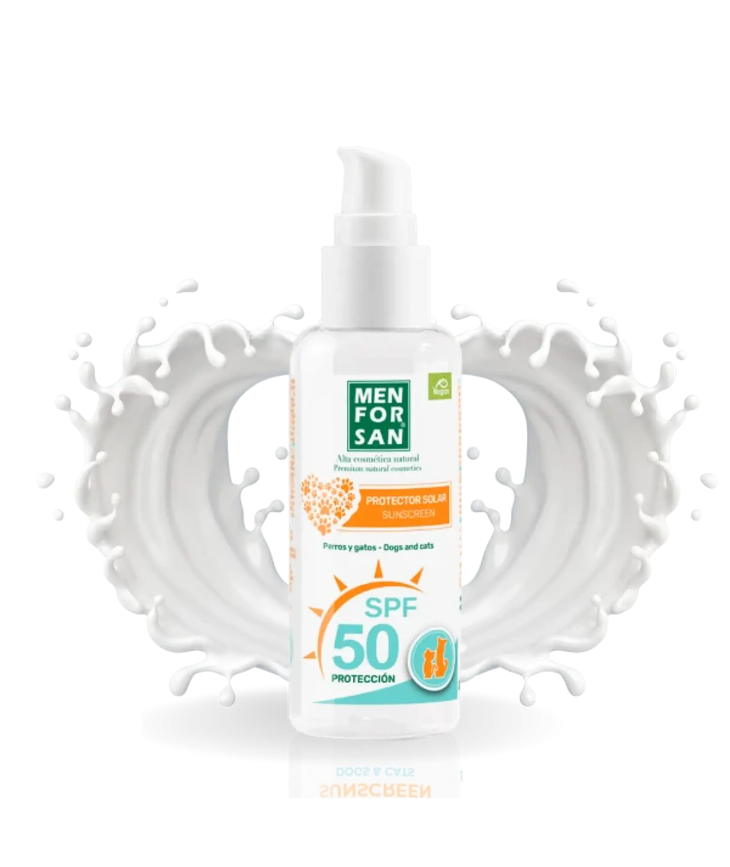 Protector Solar 50 SPF para perros y gatos 1