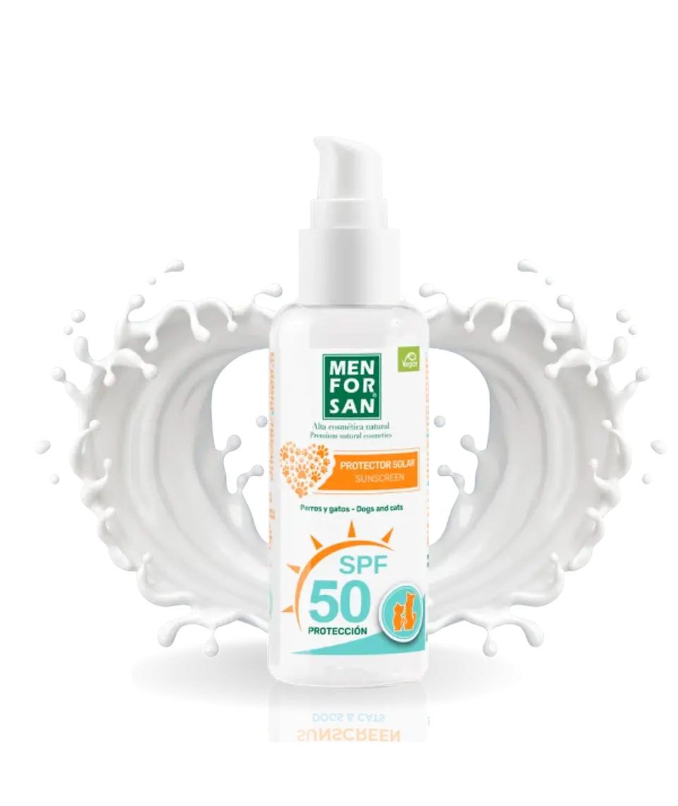 Protector Solar 50 SPF para perros y gatos 1