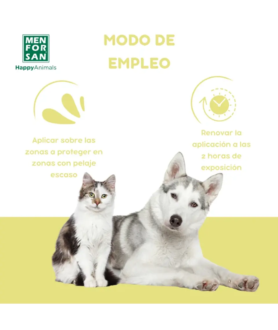 Protector Solar 50 SPF para perros y gatos 5