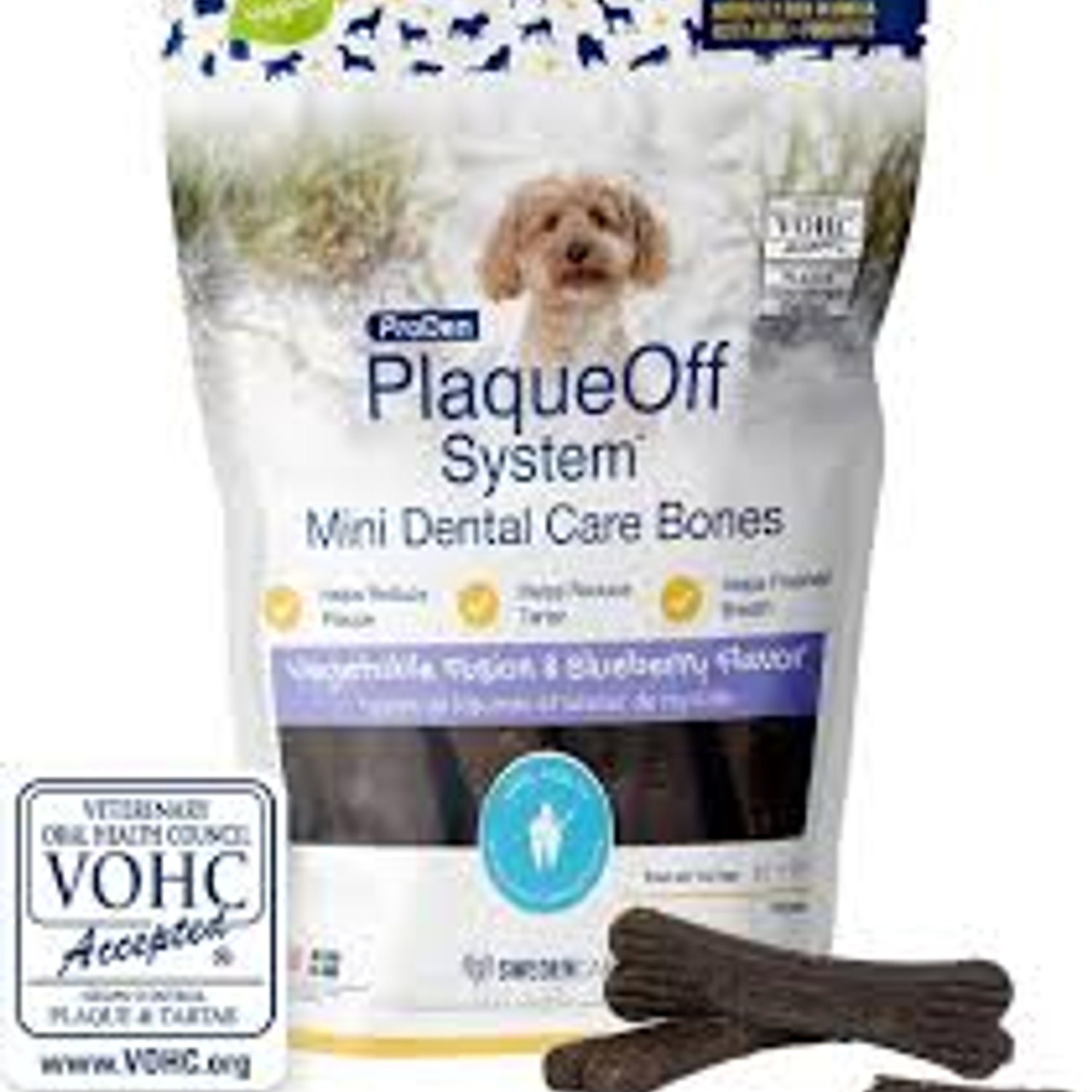 PlaqueOff Mini Dental Care Bones 2