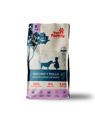 PetFamily Vacuno y Pollo - Raza Pequeña