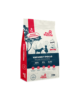 PetFamily Vacuno y Pollo - Raza Pequeña