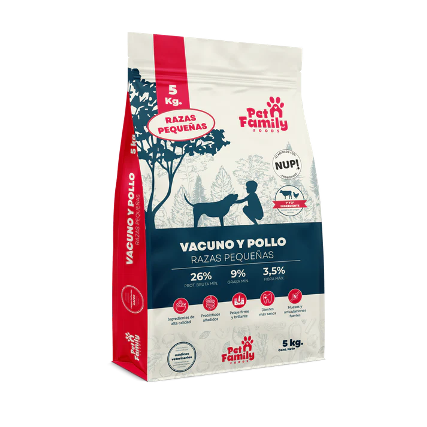 PetFamily Vacuno y Pollo - Raza Pequeña 1