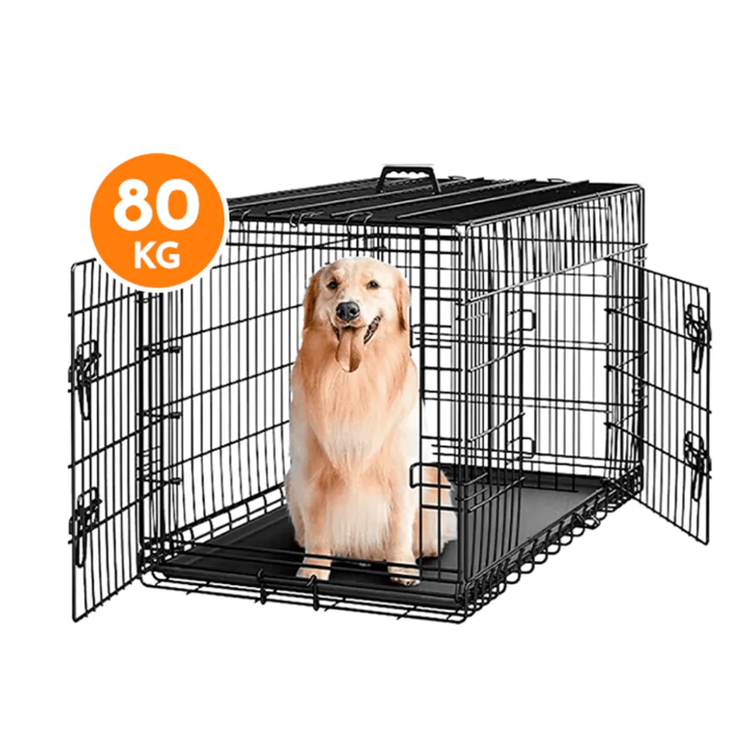 Canil Para Perros Desarmable 2 Puertas - Talla extra grande 1