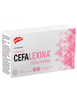 Cefalexina Monohidrato  500 mg - comprimidos