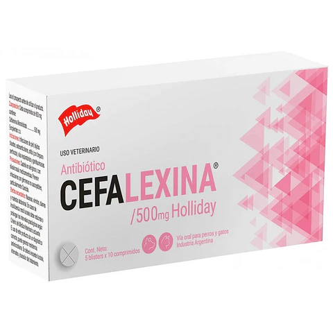 Cefalexina 500 mg - Comprimidos
