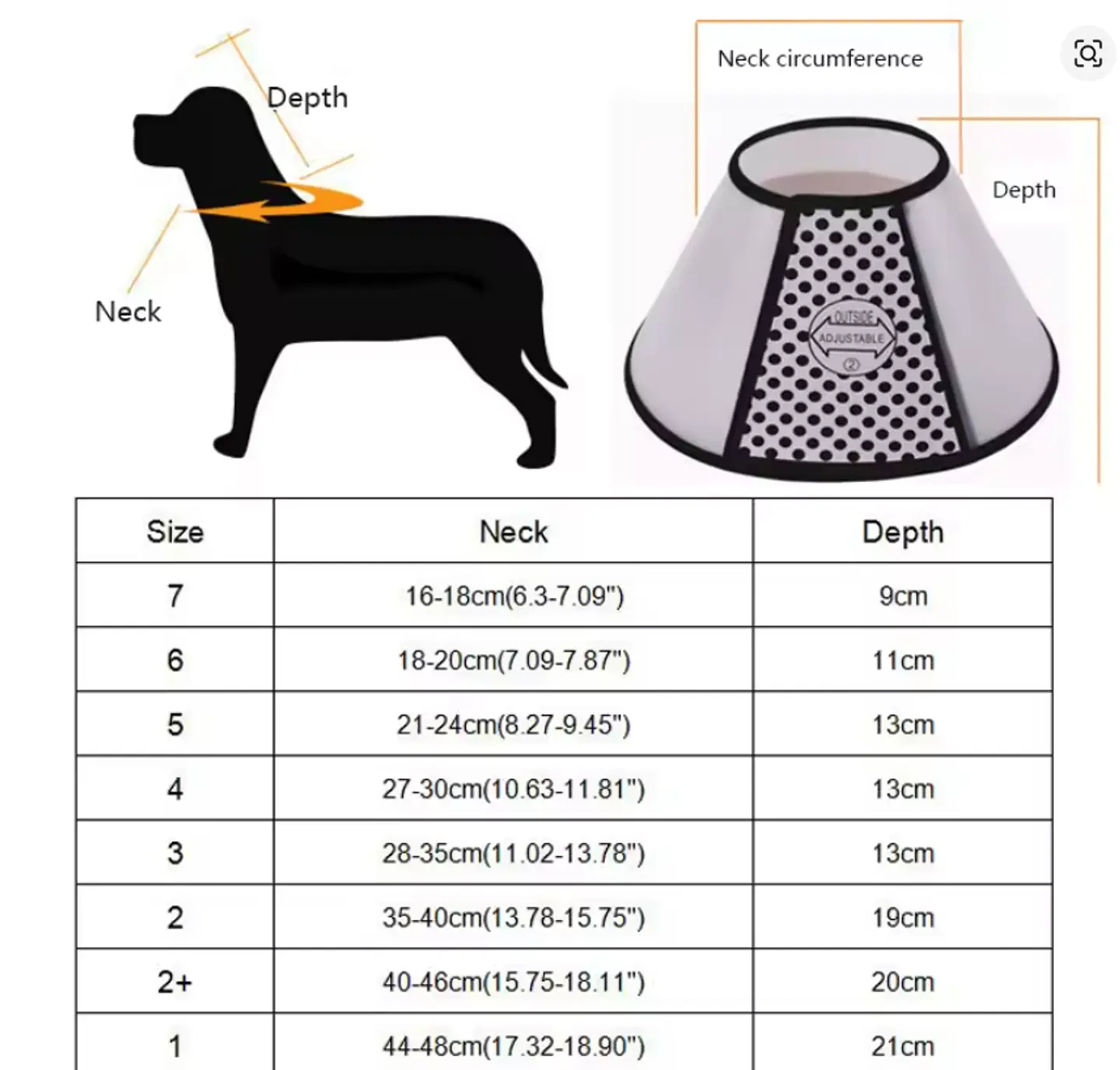 Collar Isabelino Comfort con Velcro 5