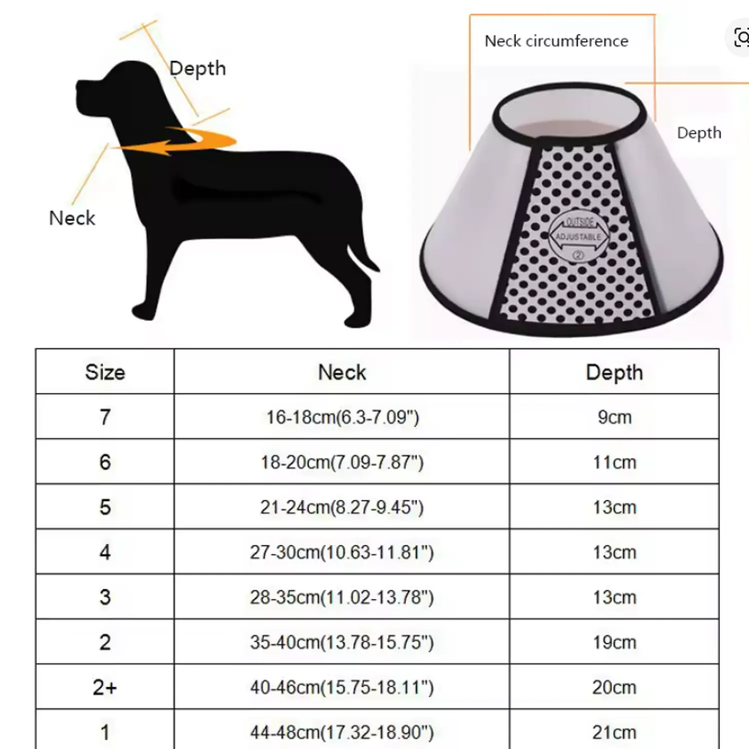 Collar Isabelino Comfort con Velcro 5