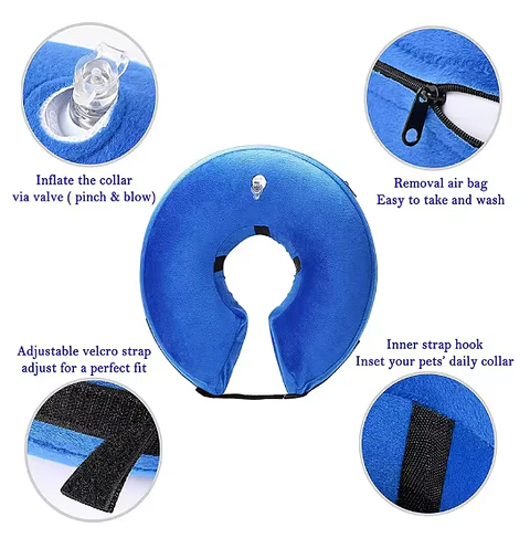 Collar Isabelino Inflable Ergonómico