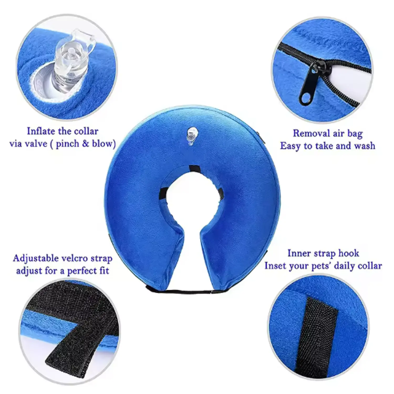 Collar Isabelino Inflable Ergonómico 2
