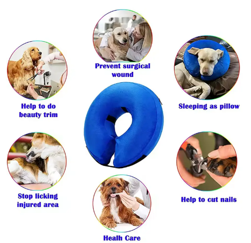 Collar Isabelino Inflable Ergonómico 5