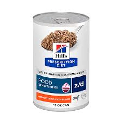 Canine z/d Food Sensitivities Lata (13oz)