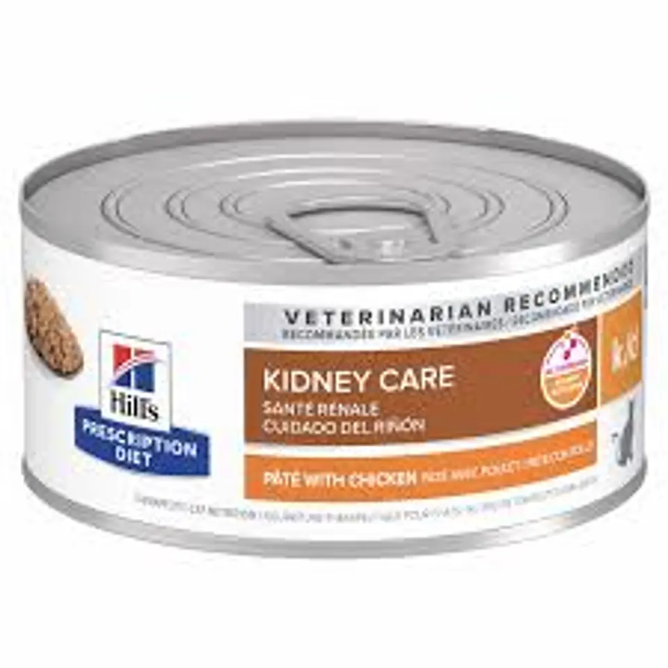 Feline k/d Kidney Care Paté With Chicken Lata (5,5oz) 1