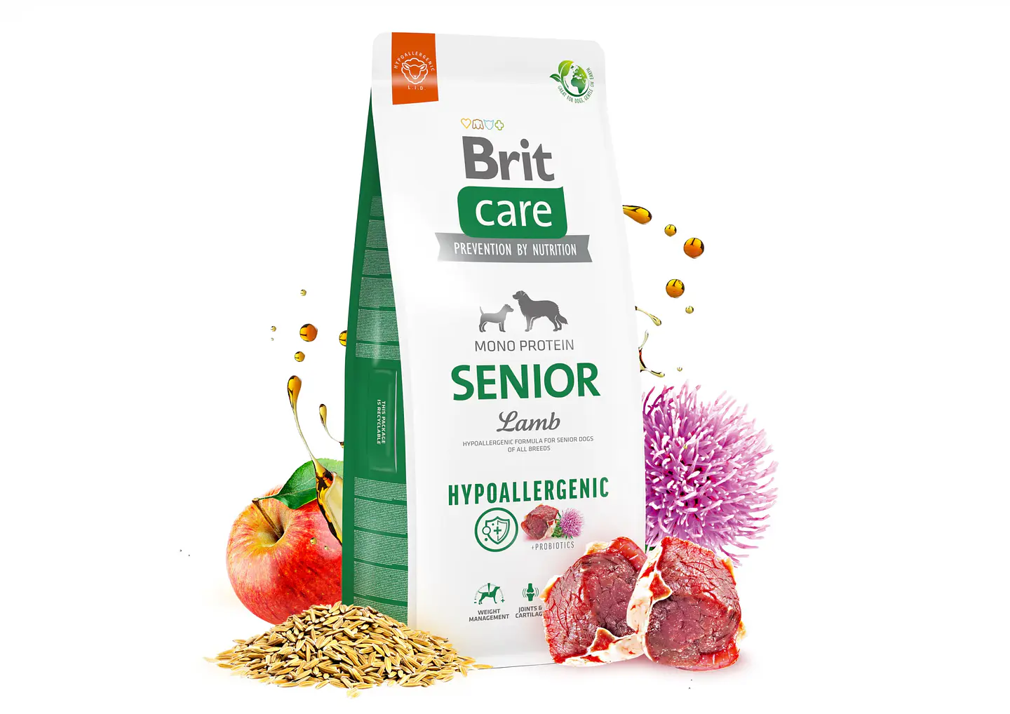 Brit Care Hypo Senior Lamb 3 Kg 2