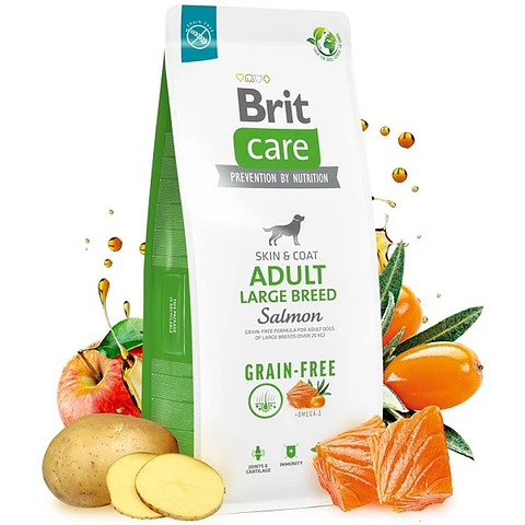 Brit Care GF Adult Large Breed Salmon 3 Kg