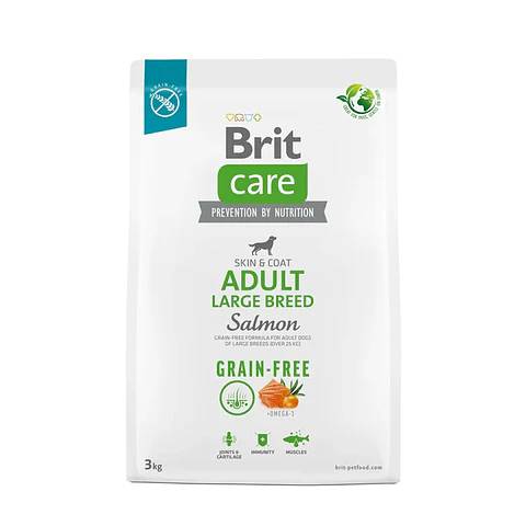 Brit Care GF Adult Large Breed Salmon 3 Kg