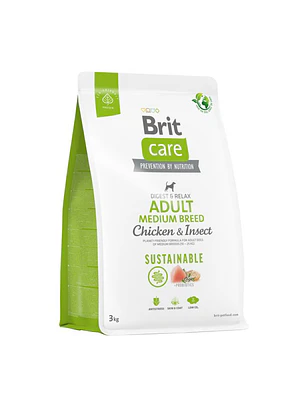 Brit Care Chicken & Insect Medium Breed 3 Kg