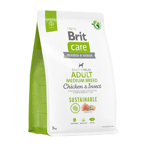 Brit Care Chicken & Insect Medium Breed 3 Kg