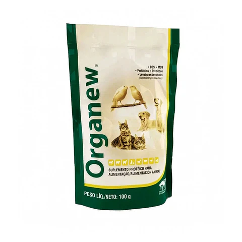 Organew Pet 100 gr - Suplemento Probiótico y Prebiótico