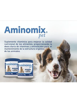 Aminomix Pet Vetnil 120 Comprimidos