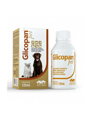 Glicopan Pet Vetnil 125 ml - Suplemento Estimulante