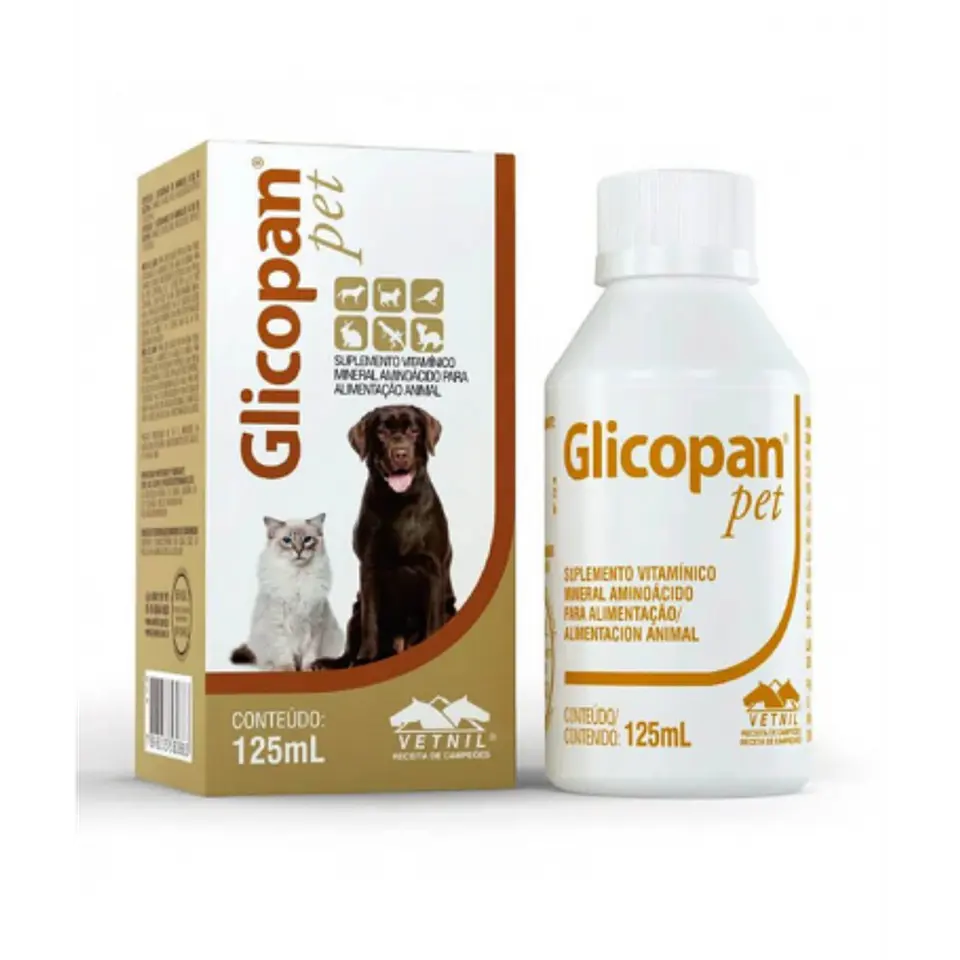 Glicopan Pet 125 ml - Suplemento Estimulante 1